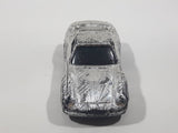 1995 Hot Wheels Gleam Team Porsche 959 Textured Chrome Die Cast Toy Car Vehicle