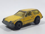 1978 Hot Wheels Flying Colors Packin' Pacer Yellow Die Cast Toy Car Vehicle - Hong Kong