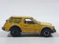 1978 Hot Wheels Flying Colors Packin' Pacer Yellow Die Cast Toy Car Vehicle - Hong Kong