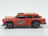 2002 Hot Wheels Red Lines Chevy Nomad Orange Die Cast Toy Station Wagon Car Vehicle