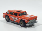 2002 Hot Wheels Red Lines Chevy Nomad Orange Die Cast Toy Station Wagon Car Vehicle