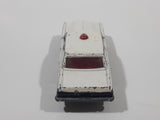 Vintage Tomica No. 4.27.32.110 Toyota Crown Police Cop White and Black 1/65 Scale  Die Cast Toy Car Vehicle with Opening Doors Made in Japan