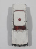 Vintage Tomica No. 4.27.32.110 Toyota Crown Police Cop White and Black 1/65 Scale  Die Cast Toy Car Vehicle with Opening Doors Made in Japan