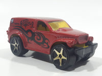 2006 Hot Wheels WWE Batista Power Panel Red Die Cast Toy Car Vehicle