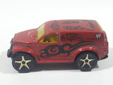 2006 Hot Wheels WWE Batista Power Panel Red Die Cast Toy Car Vehicle