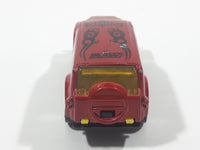 2006 Hot Wheels WWE Batista Power Panel Red Die Cast Toy Car Vehicle