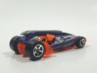 2001 Hot Wheels First Editions Vulture Roadster Purple Orange Die Cast Toy Car Vehicle