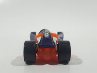 2001 Hot Wheels First Editions Vulture Roadster Purple Orange Die Cast Toy Car Vehicle