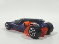 2001 Hot Wheels First Editions Vulture Roadster Purple Orange Die Cast Toy Car Vehicle