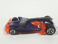 2001 Hot Wheels First Editions Vulture Roadster Purple Orange Die Cast Toy Car Vehicle