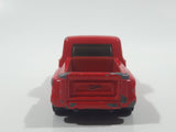 2002 Hot Wheels First Editions Custom '69 Chevy Pickup Truck Red Die Cast Toy Car Vehicle