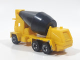 1995 Hot Wheels Oshkosh Cement Mixer Yellow & Black Die Cast Toy Truck Construction Vehicle BW