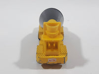 1995 Hot Wheels Oshkosh Cement Mixer Yellow & Black Die Cast Toy Truck Construction Vehicle BW