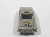 1989 Hot Wheels Color Racers Highway Patrol Dodge Monaco Green Die Cast Toy Car Police Star Taxi Emergency Vehicle