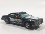 1982 Hot Wheels Sheriff Patrol Black Die Cast Toy Cop Police Car Vehicle