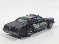 1982 Hot Wheels Sheriff Patrol Black Die Cast Toy Cop Police Car Vehicle