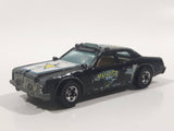 1982 Hot Wheels Sheriff Patrol Black Die Cast Toy Cop Police Car Vehicle