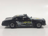 1982 Hot Wheels Sheriff Patrol Black Die Cast Toy Cop Police Car Vehicle