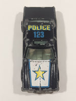 1982 Hot Wheels Sheriff Patrol Black Die Cast Toy Cop Police Car Vehicle