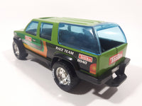 2002 Hasbro Tonka Off-Road 8040 Race Team Green Pressed Steel and Plastic Die Cast Toy Car Vehicle
