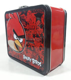 2013 Rovio Entertainment Angry Birds Red Embossed Tin Metal Lunch Box