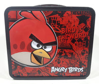 2013 Rovio Entertainment Angry Birds Red Embossed Tin Metal Lunch Box