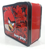 2013 Rovio Entertainment Angry Birds Red Embossed Tin Metal Lunch Box