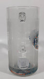 NFL Miami Dolphins Football Team 5 1/2" Tall Frosted Glass Beer Mug Cup