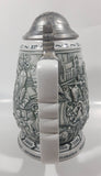 Avon Ceramarte Brazil Millenium 1000 Years of History Collector's Stein 8 1/2" Tall