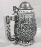 Avon Ceramarte Brazil Millenium 1000 Years of History Collector's Stein 8 1/2" Tall