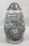 Avon Ceramarte Brazil Millenium 1000 Years of History Collector's Stein 8 1/2" Tall