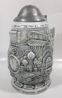 Avon Ceramarte Brazil Millenium 1000 Years of History Collector's Stein 8 1/2" Tall