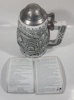 Avon Ceramarte Brazil Millenium 1000 Years of History Collector's Stein 8 1/2" Tall