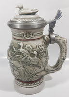 1988 Avon Ceramarte Brazil Ducks of the American Wilderness 8 3/4" Tall Ceramic Collector's Stein