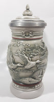 1988 Avon Ceramarte Brazil Ducks of the American Wilderness 8 3/4" Tall Ceramic Collector's Stein