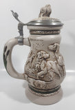 1991 Avon Ceramarte Brazil Great Dogs of the Outdoors 9 3/4" Tall Ceramic Collector's Stein