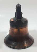 Vintage Copper Toned Metal Philadelphia Liberty Bell 3 3/8" Tall