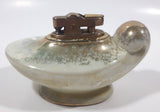 Vintage Genie Bottle Shaped Porcelain Lustreware Table Top Lighter Made in Japan
