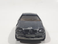 1999 Hot Wheels Mercedes SLK Metallic Dark Blue Die Cast Toy Car Vehicle