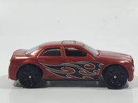 2016 Hot Wheels Night Burnerz Chrysler 300c Hemi Pearl Burnt Orange Die Cast Toy Car Vehicle