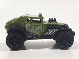 2016 Hot Wheels Mild To Wild Baja Bone Shaker Metalflake Olive Green Die Cast Toy Car Vehicle