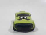 2008 Hot Wheels Track Stars Nitro Doorslammer Aston Martin Lime Green Die Cast Toy Car Vehicle