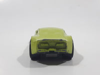 2008 Hot Wheels Track Stars Nitro Doorslammer Aston Martin Lime Green Die Cast Toy Car Vehicle