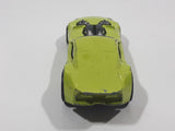 2008 Hot Wheels Track Stars Nitro Doorslammer Aston Martin Lime Green Die Cast Toy Car Vehicle