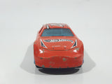 2012 Hot Wheels Thrill Racers Race Course Dodge Charger Stock Car #44 Orange Die Cast Toy Car Vehicle