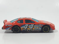 2012 Hot Wheels Thrill Racers Race Course Dodge Charger Stock Car #44 Orange Die Cast Toy Car Vehicle