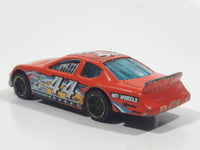 2012 Hot Wheels Thrill Racers Race Course Dodge Charger Stock Car #44 Orange Die Cast Toy Car Vehicle