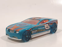 2018 Hot Wheels Mystery Models Series 2 Torque Screw Metalflake Turquoise Blue Die Cast Toy Car Vehicle