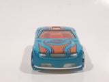 2018 Hot Wheels Mystery Models Series 2 Torque Screw Metalflake Turquoise Blue Die Cast Toy Car Vehicle