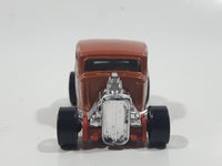 2008 Hot Wheels Customizers Corner Shop '32 Ford Vicky Metallic Copper Die Cast Toy Car Hot Rod Vehicle